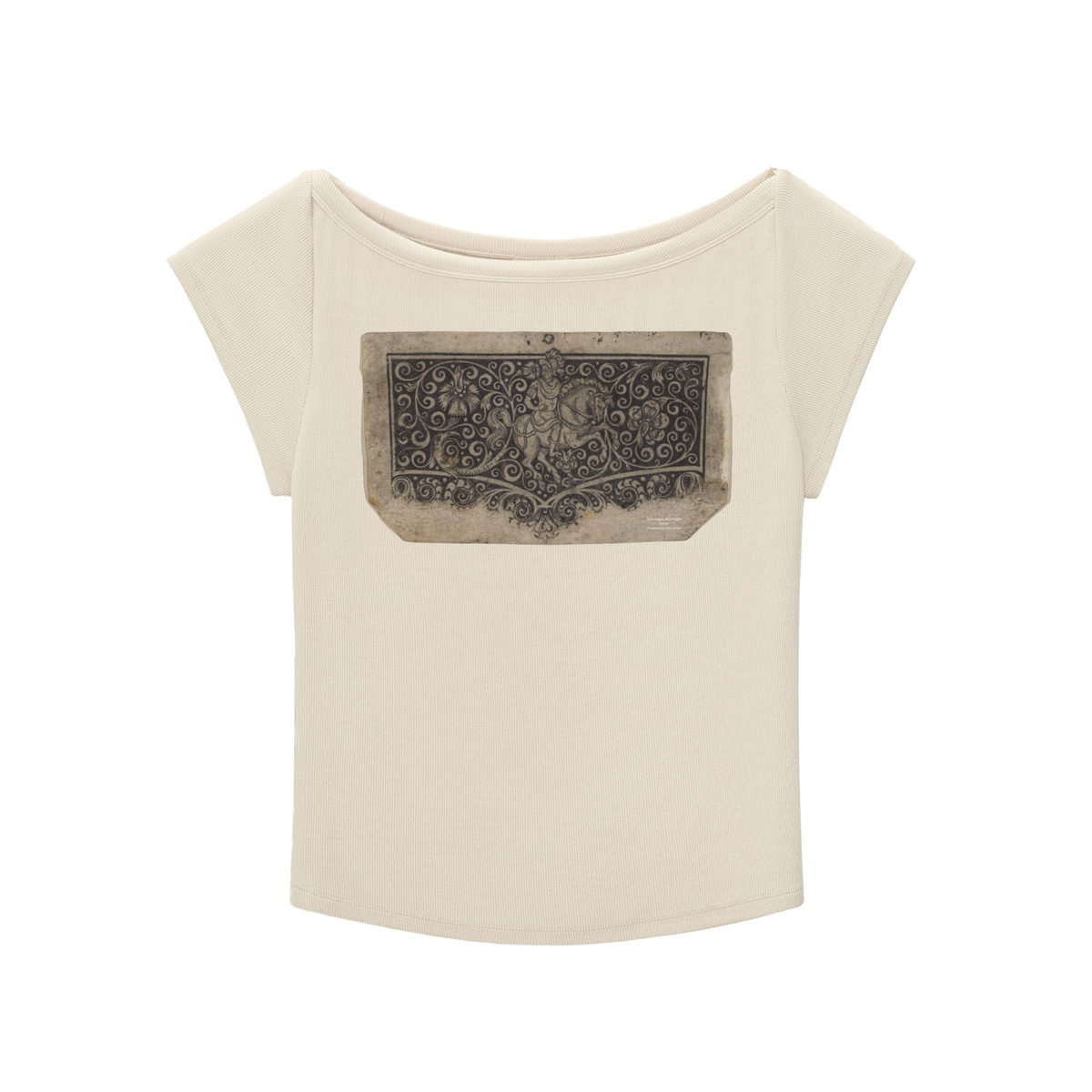 M.Lola “Knight” Essential Wide Neck Baby T-shirt