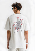 KH755 Raging Kirin Embroidery Tee