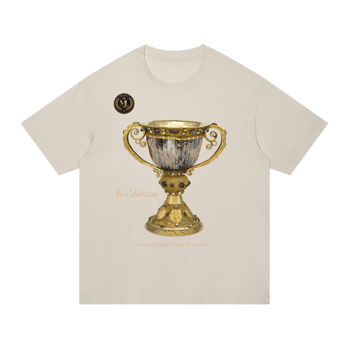 M.Lola “Celebration” Unisex Regular Fit Cotton T-Shirt