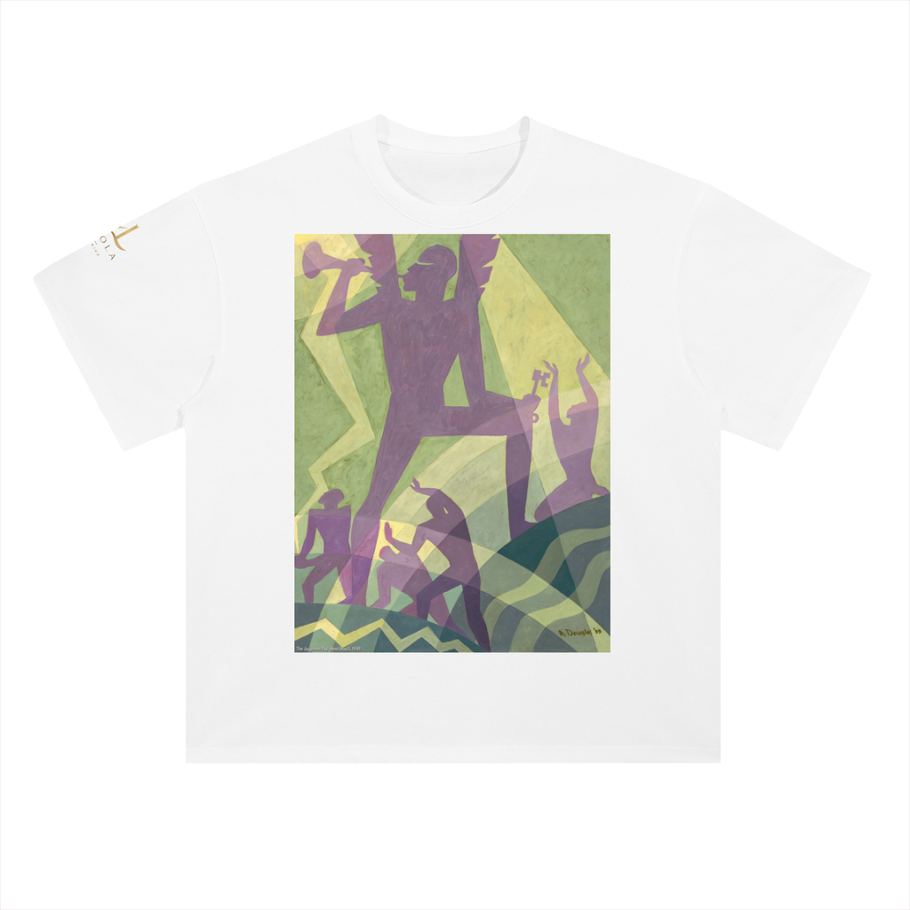 M.Lola “Judgement Day” Heavyweight Drop Shoulder Cotton T-Shirt