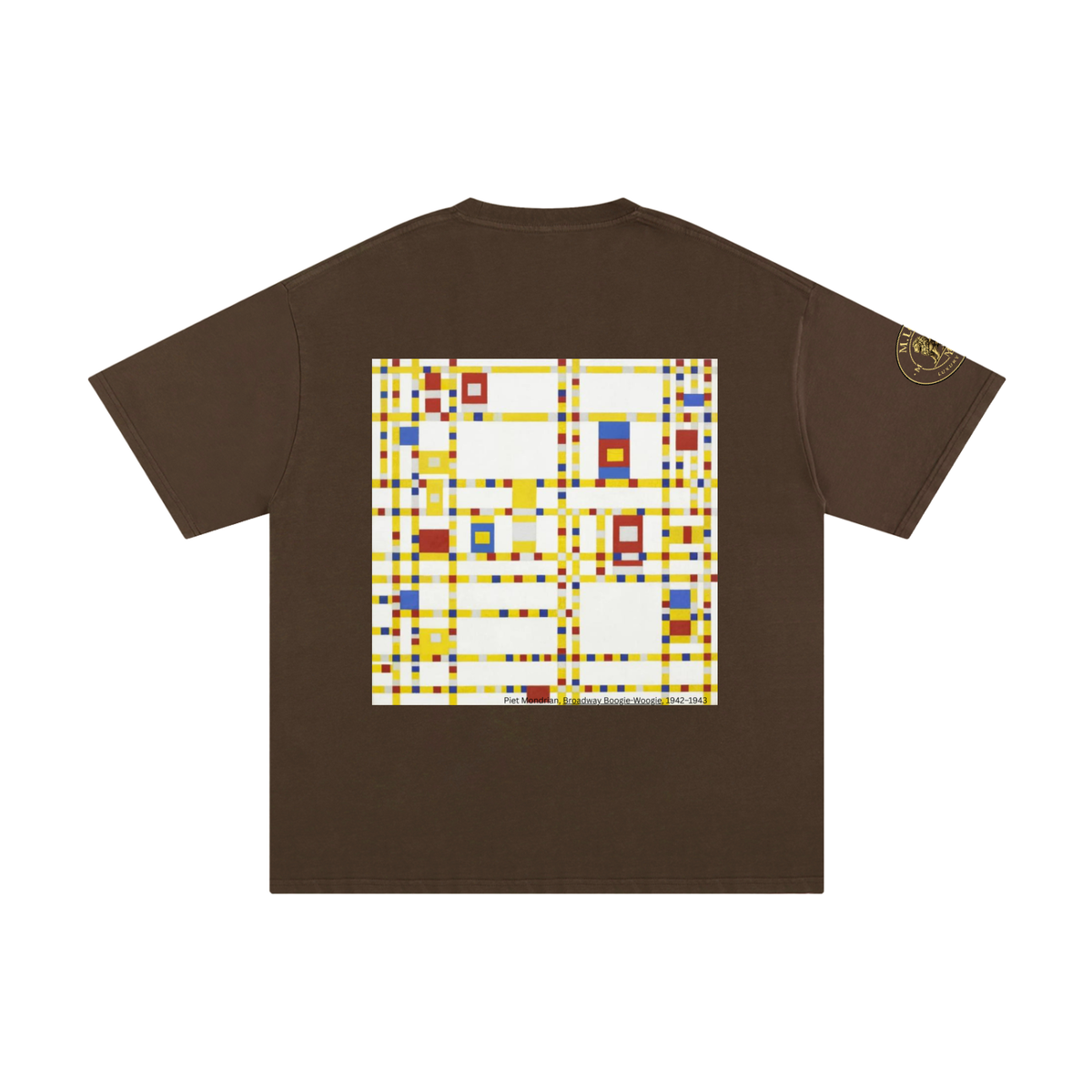 M.Lola “Mondrian” Unisex Pure Cotton T-Shirt
