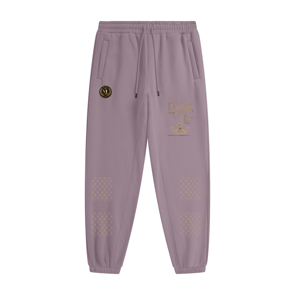 M.Lola "Cross and Crown" Unisex Heavyweight Fleece Joggers