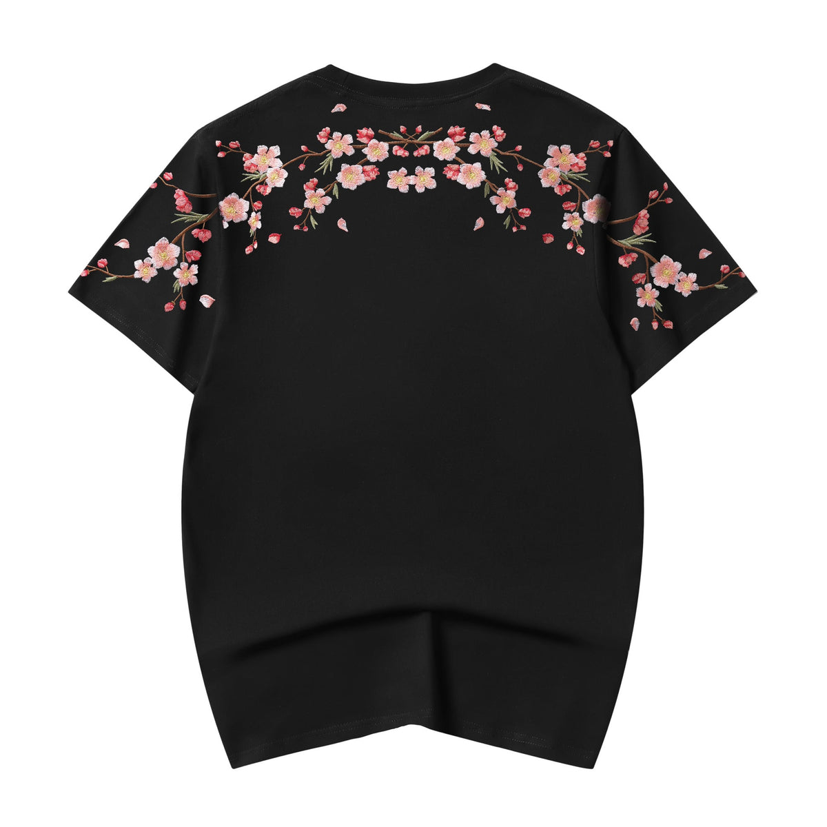 ET516 Sakura Flowers Embroidered Tee