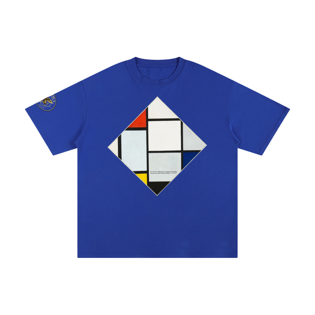 M.Lola “Mondrian” Unisex Pure Cotton T-Shirt