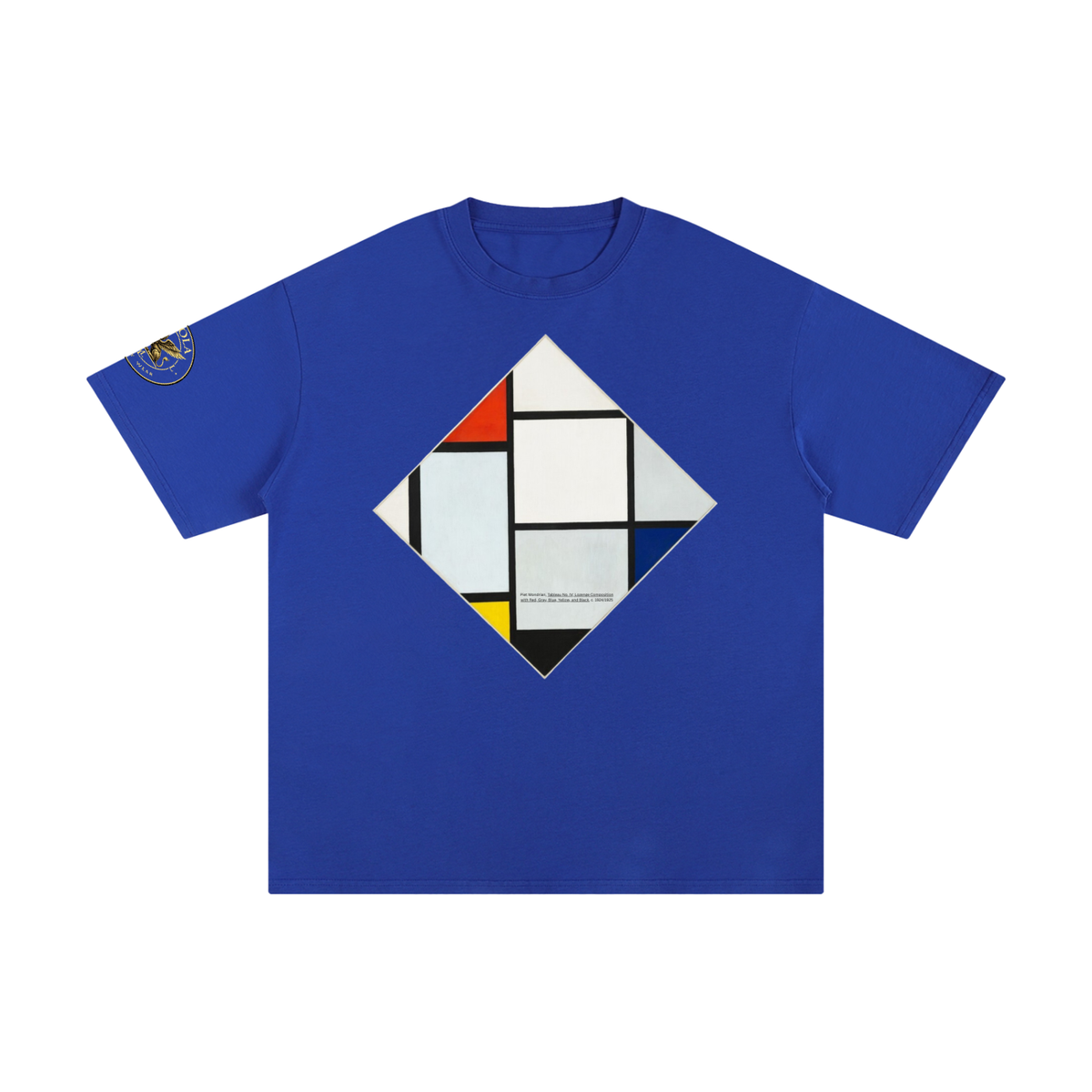 M.Lola “Mondrian” Unisex Pure Cotton T-Shirt