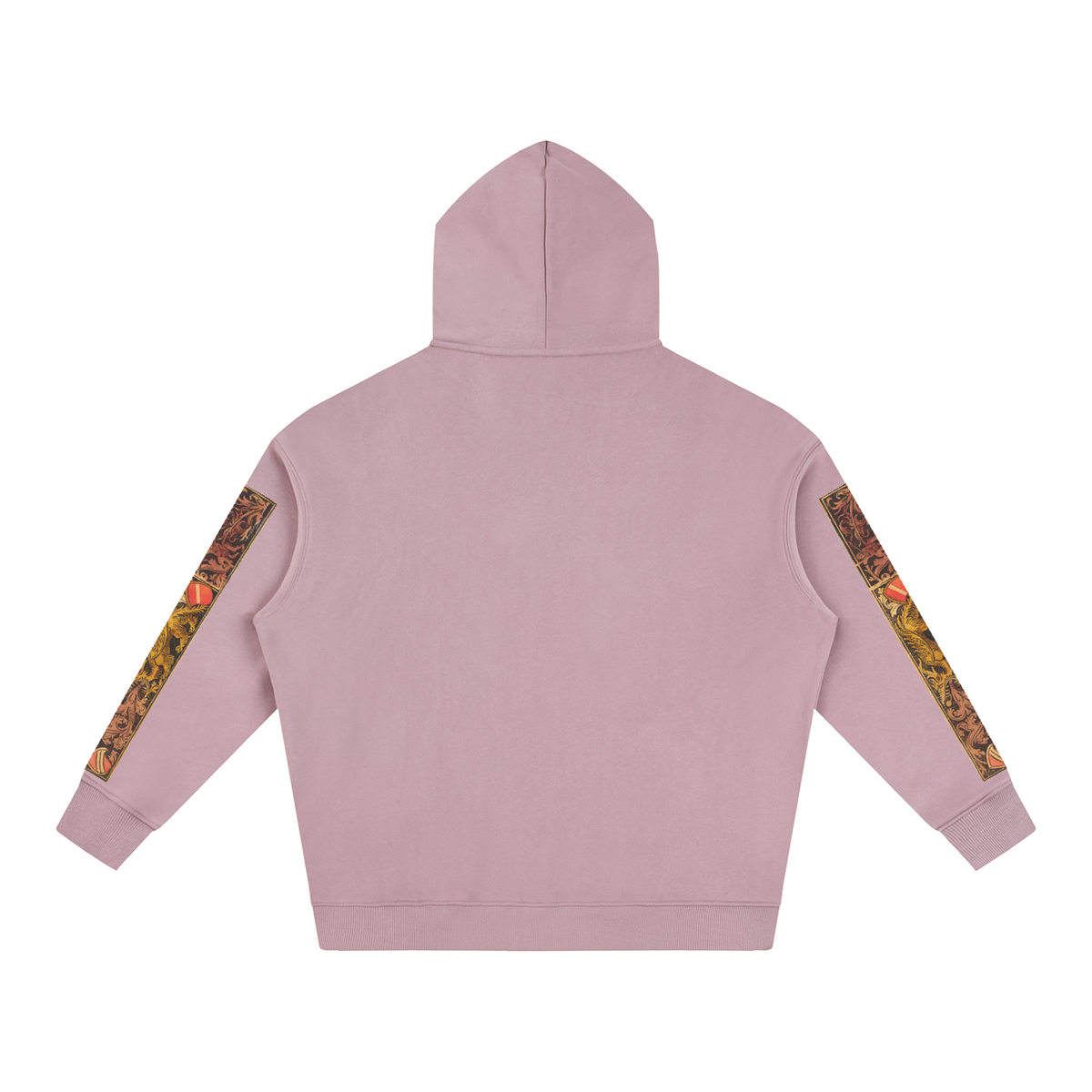 M.Lola “Dragon & Knight” Oversize Fleeced Hoodie