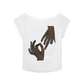 M.Lola “Hands” Essential Wide Neck Baby T-shirt