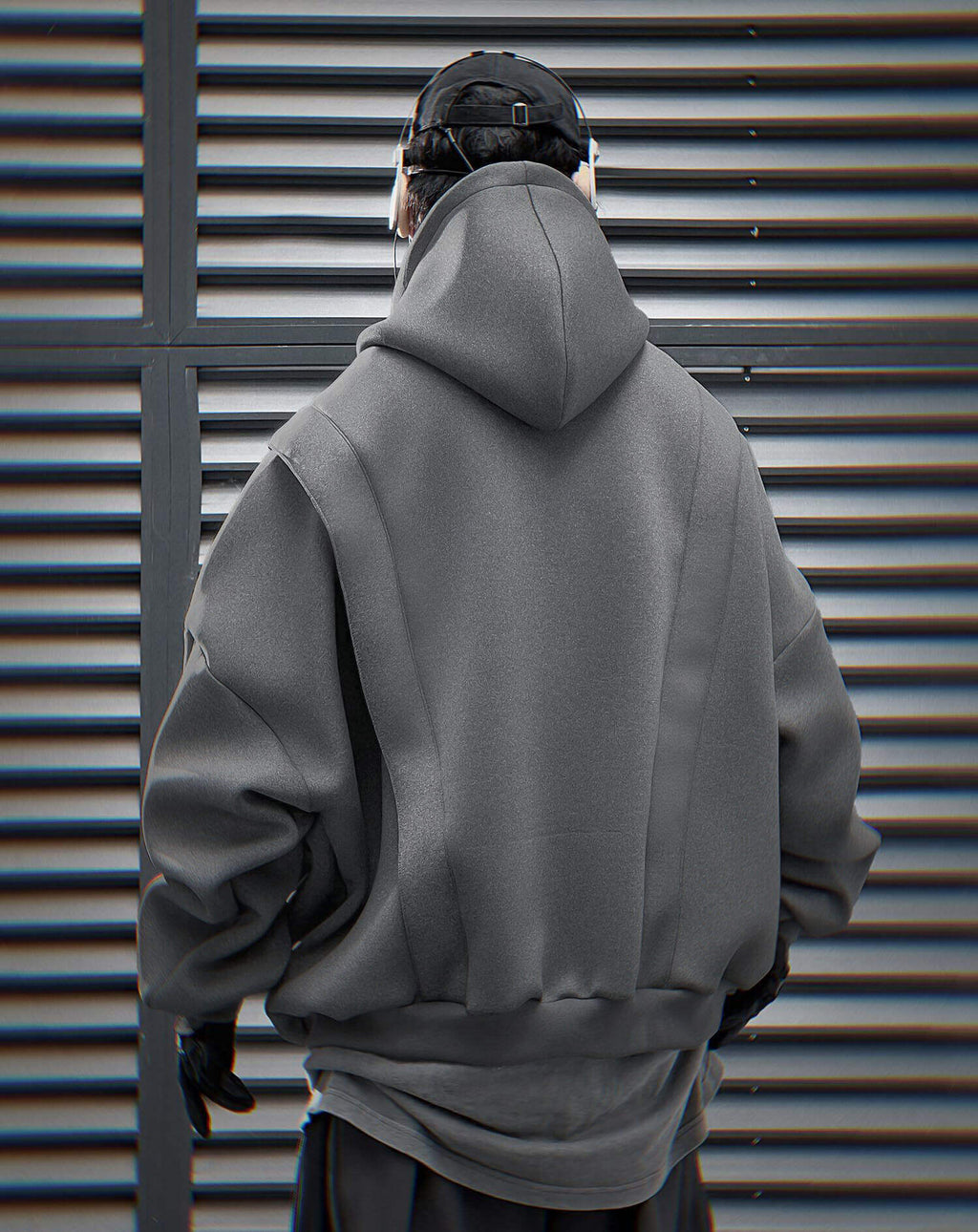 HiH50 Grey Nexus Hoodie