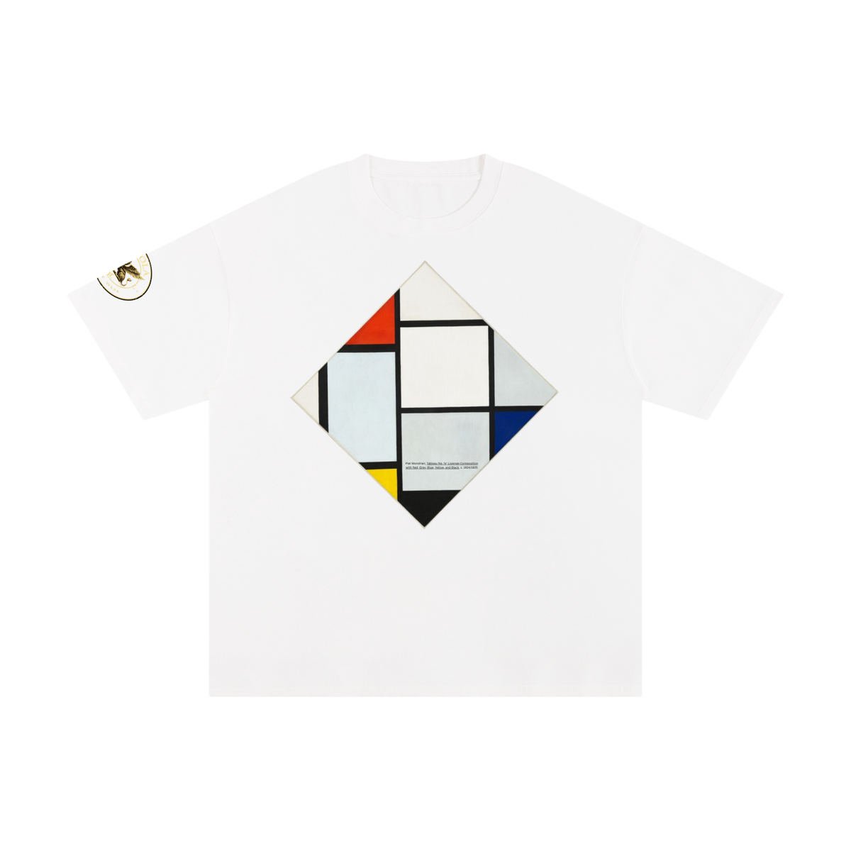 M.Lola “Mondrian” Unisex Pure Cotton T-Shirt