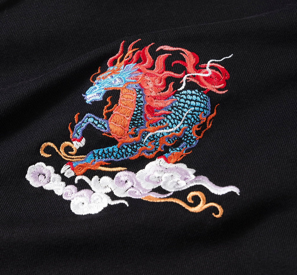 KH9240 Demon Horse Embroidery Hoodie