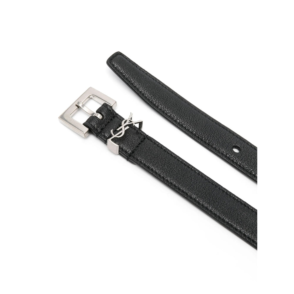 Saint Laurent Black Belts Men