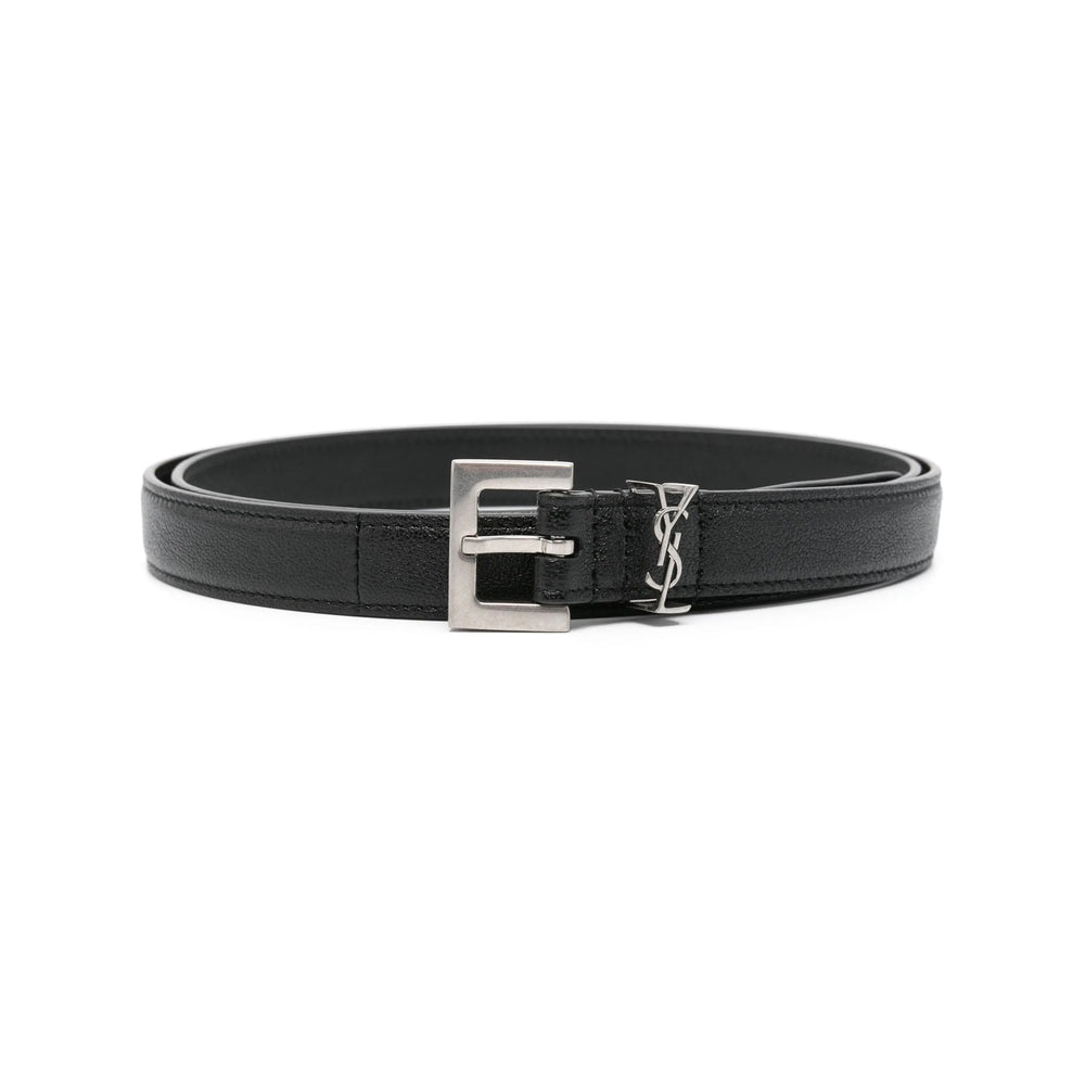 Saint Laurent Black Belts Men