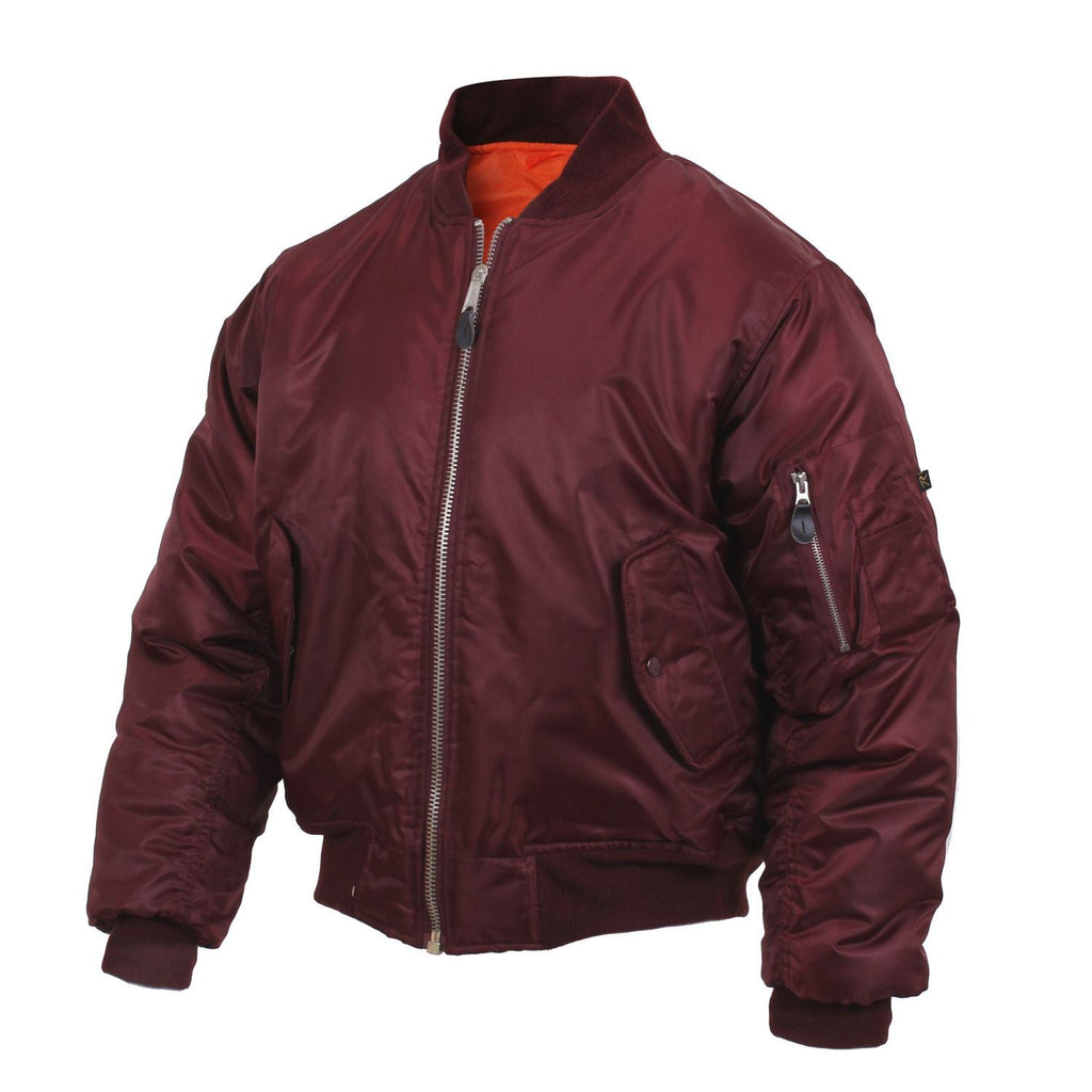 Rothco Men's MA-1 Flight Jacket - Various Colors