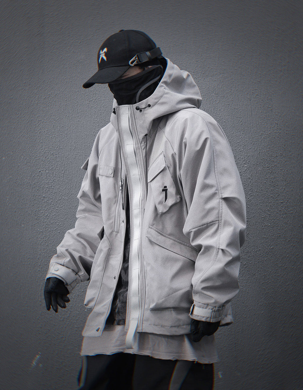 HiJ39 Grey Retaliation Jacket