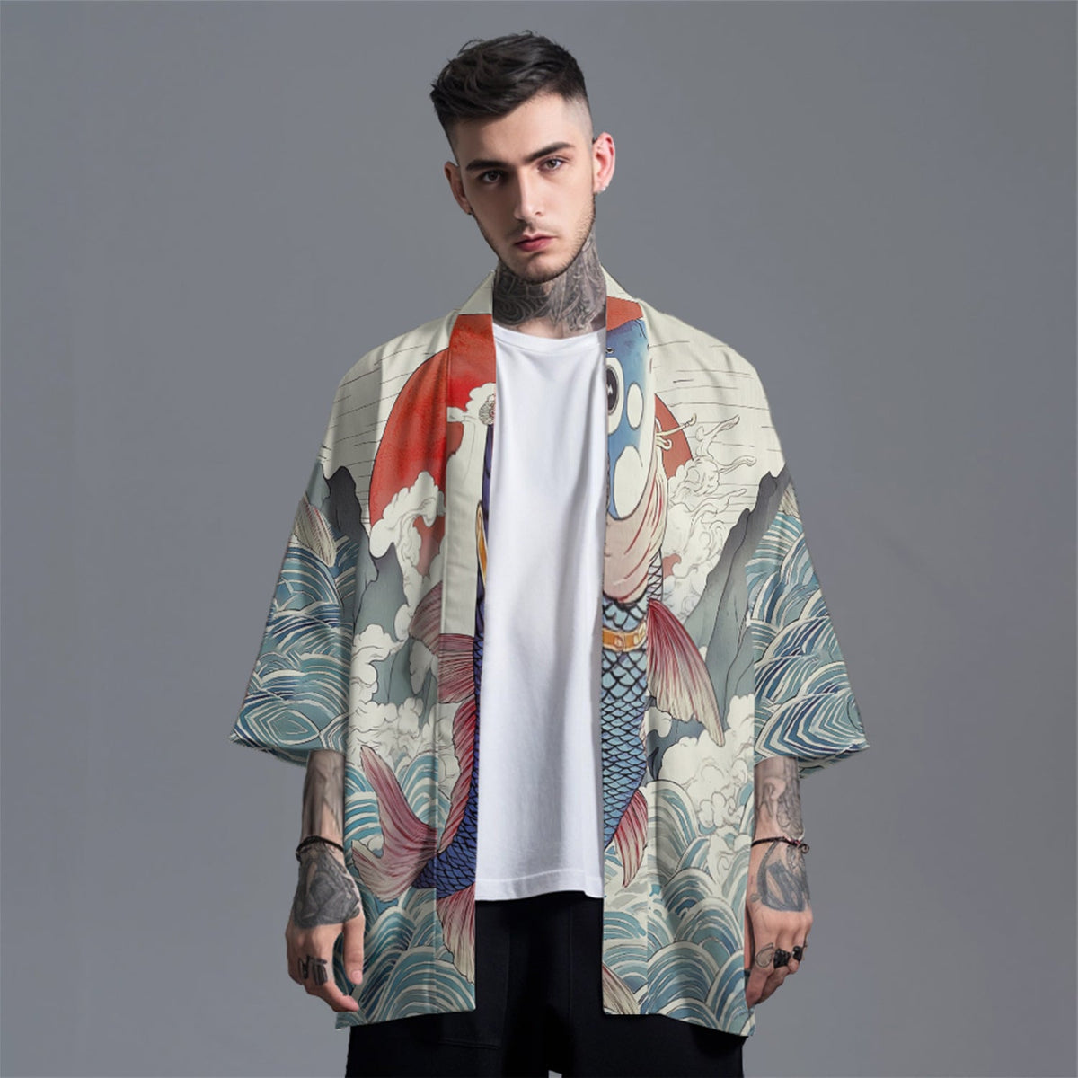K20 Aqua Nature Kimono