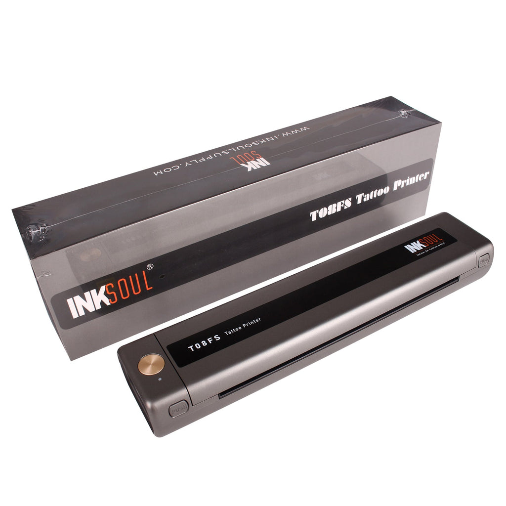 INKSOUL® T08FS Wireless Tattoo Transfer Stencil Printer-Can print shadows