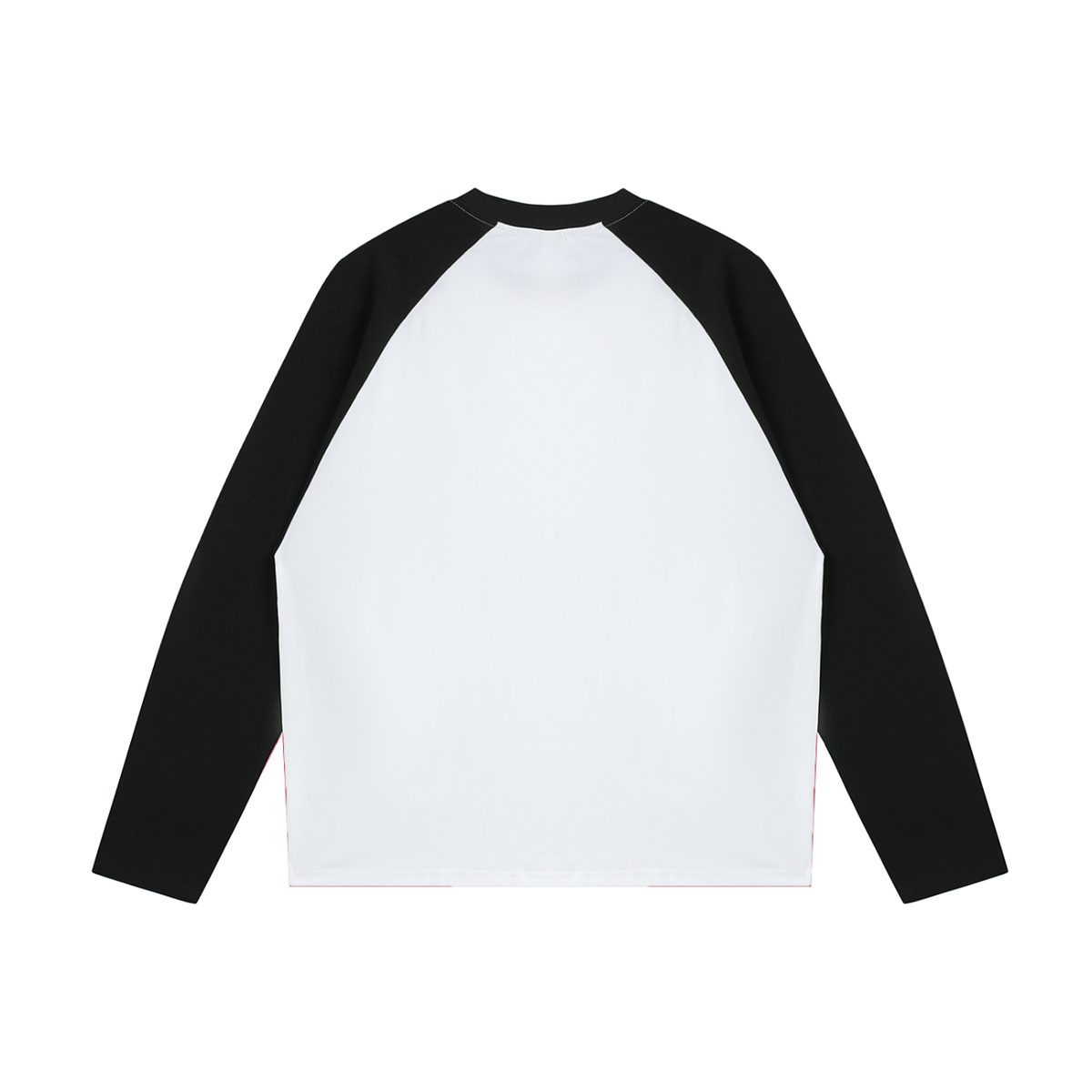 M.Lola “Window” Color-Blocked Raglan Long-Sleeve T-Shirt