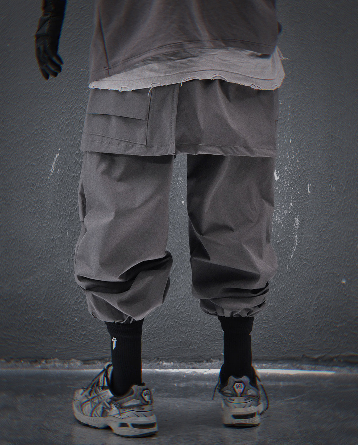 HiP80 Grey Samurai Pants