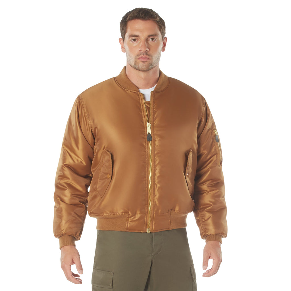 Rothco Men's MA-1 Flight Jacket - Various Colors