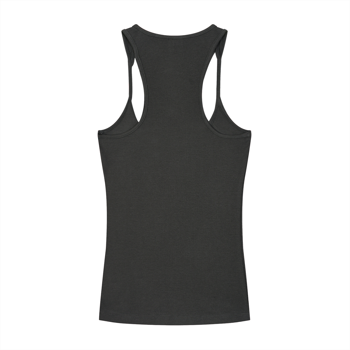 M.Lola “Playing Card” Slim Fit Ribbed Racerback Tank Top