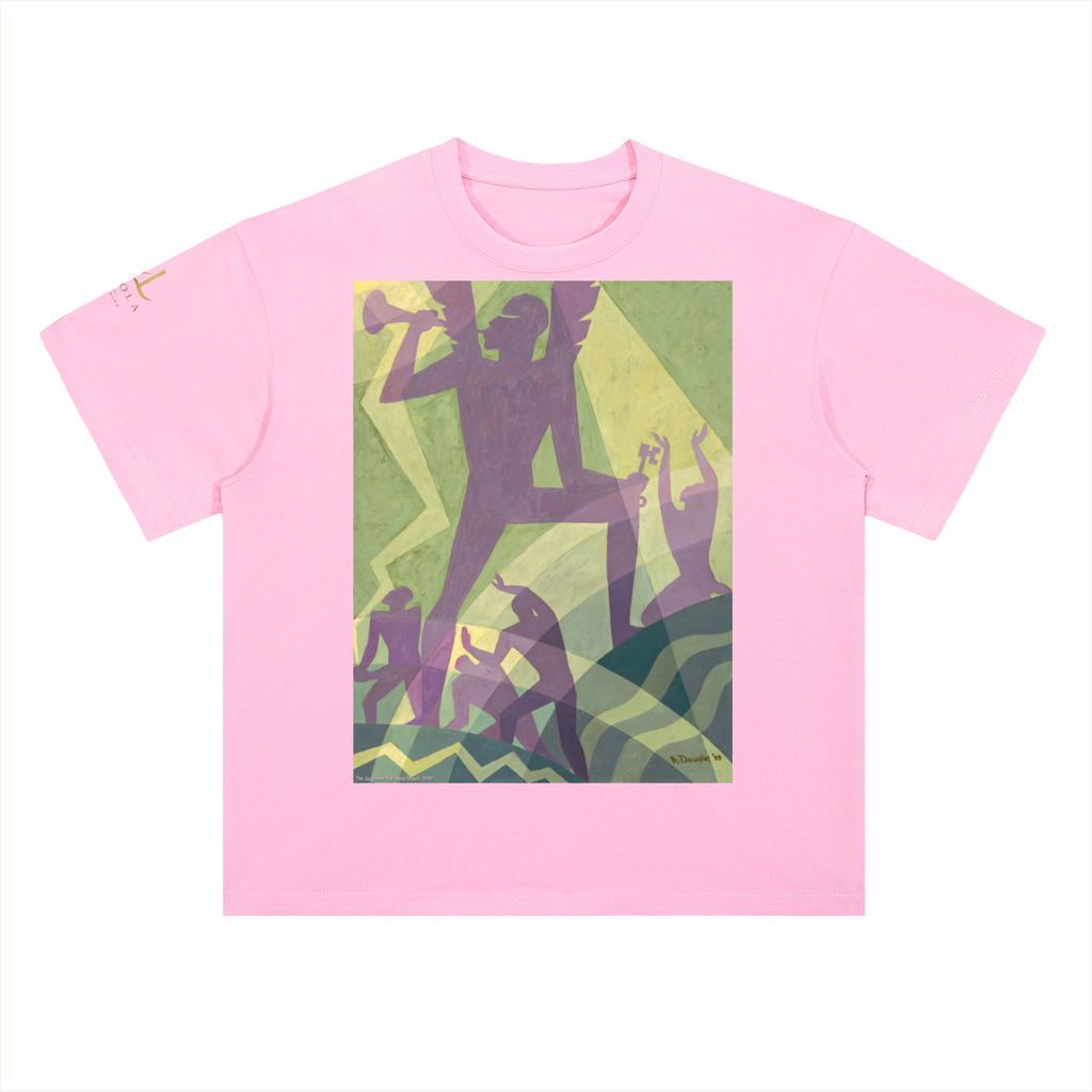 M.Lola “Judgement Day” Heavyweight Drop Shoulder Cotton T-Shirt