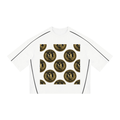 M.Lola Signature Logo Unisex Heavyweight Boxy Piping T-Shirt