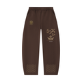 M.Lola "Cross and Crown"Unisex Barrel Leg Sweatpants