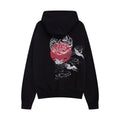 YE735 Red Suns Cranes Hoodie