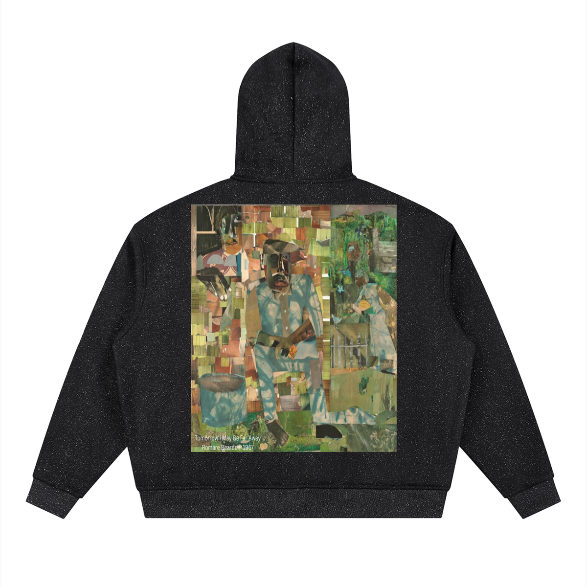 M.Lola “Tomorrow” Unisex Sparkles Full Zip Boxy Hoodie