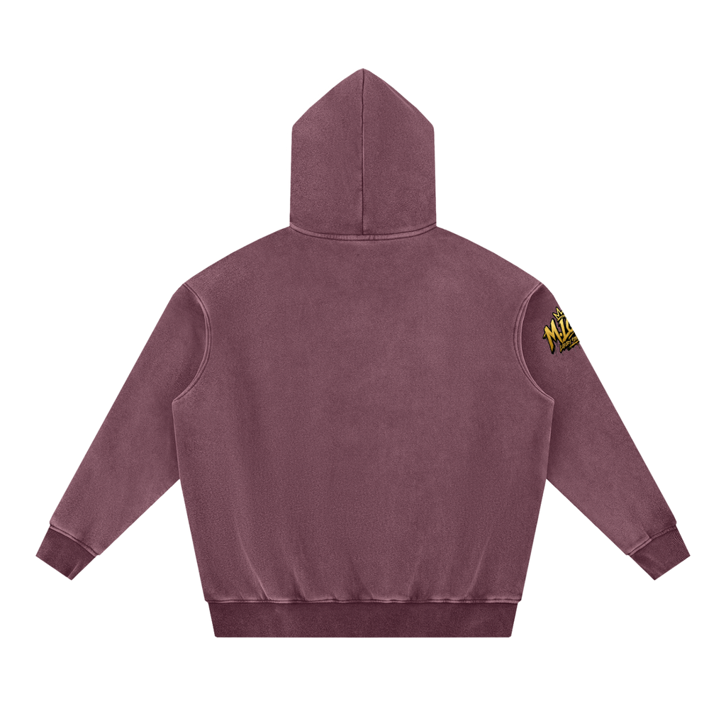 M.Lola "Heir" Snow Wash Fleece Oversize Hoodie