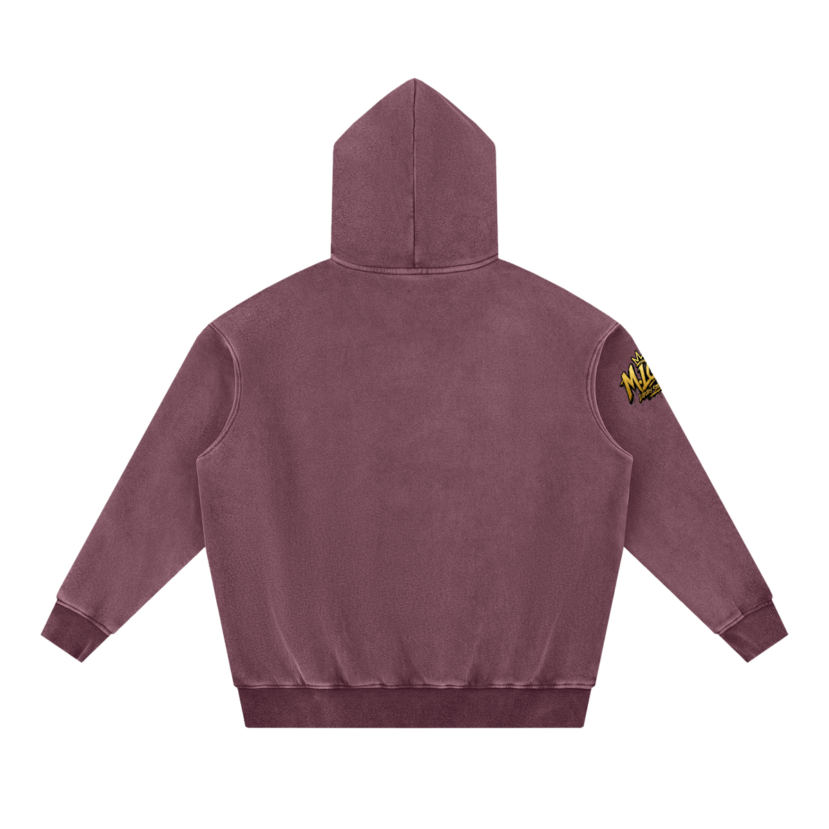 M.Lola "Heir" Snow Wash Fleece Oversize Hoodie
