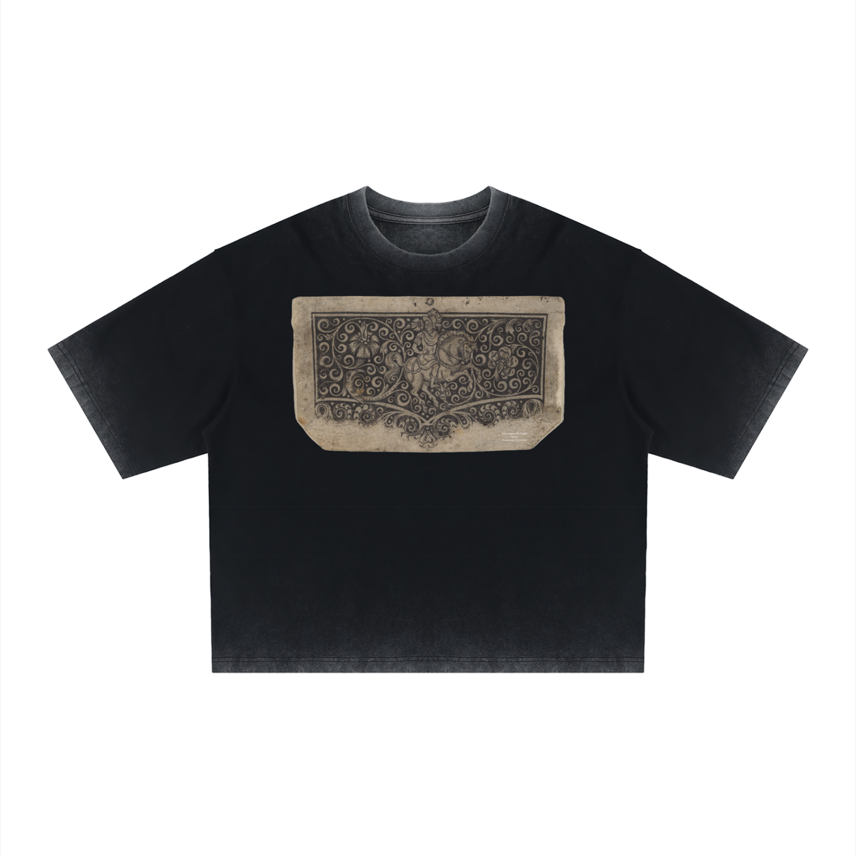 M.Lola “Knight” Unisex Reverse Dyed Boxy T-Shirt