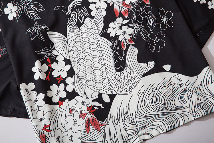 YC6039 Jumping Fish Kimono