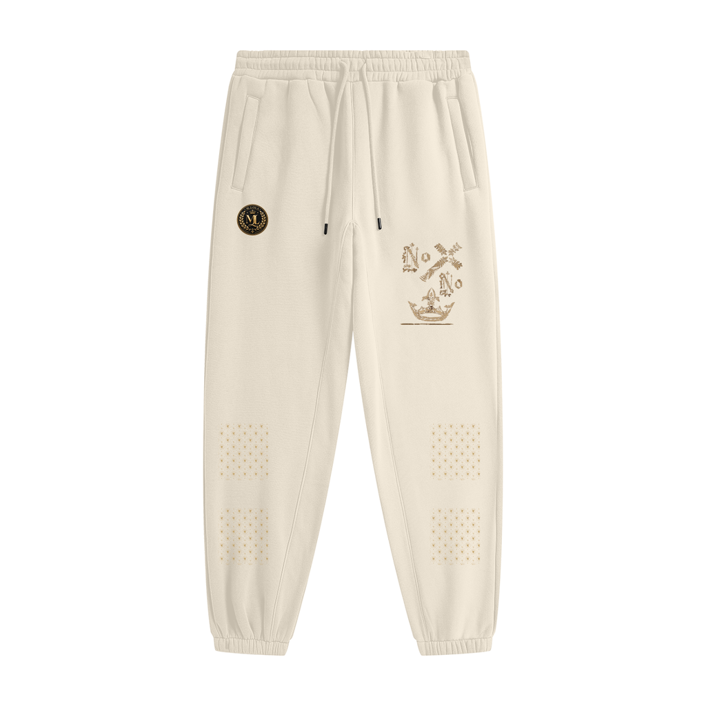 M.Lola "Cross and Crown" Unisex Heavyweight Fleece Joggers