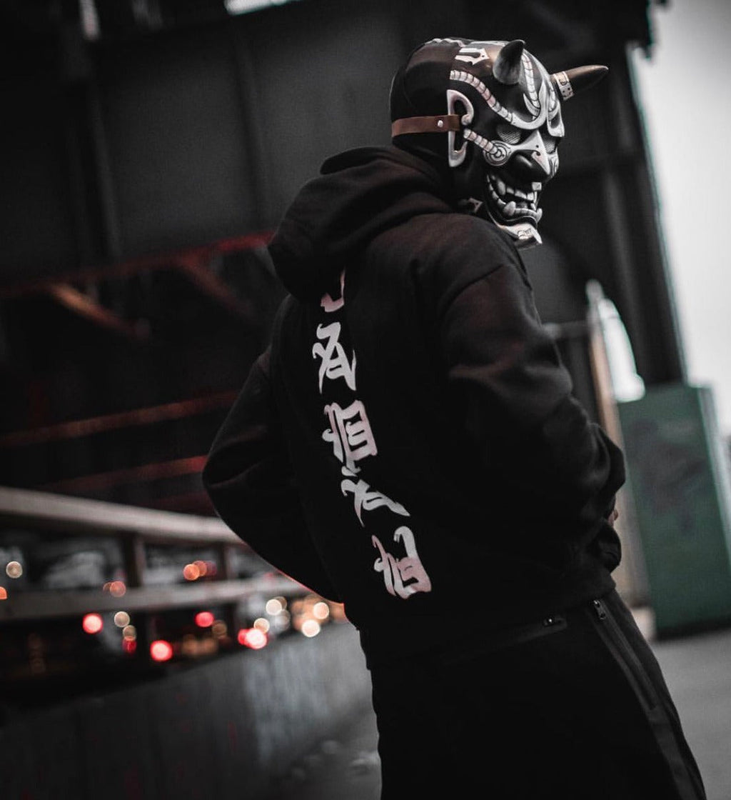 YEH3 Black Japanese Rid Evil Hoodie