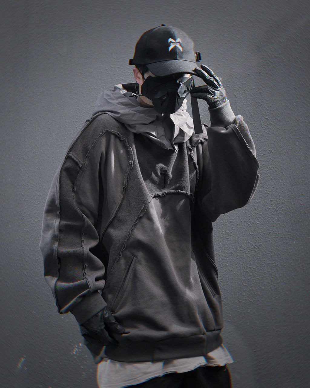 HiH56 Grey NX Hoodie