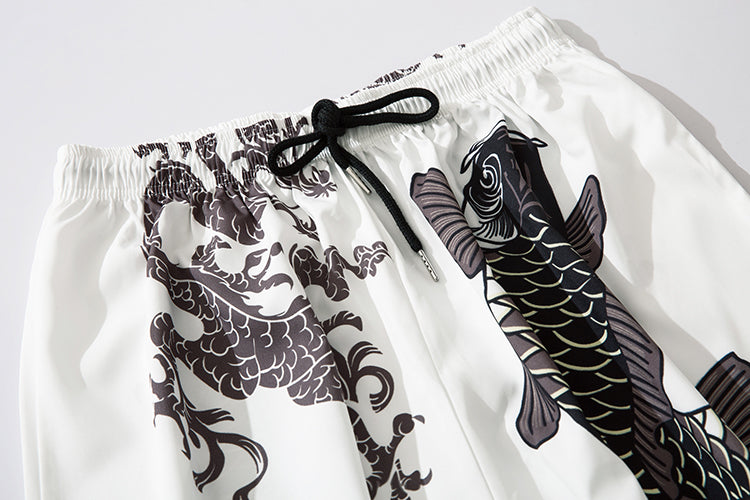 YC134 Great Waves Lightweight Pants