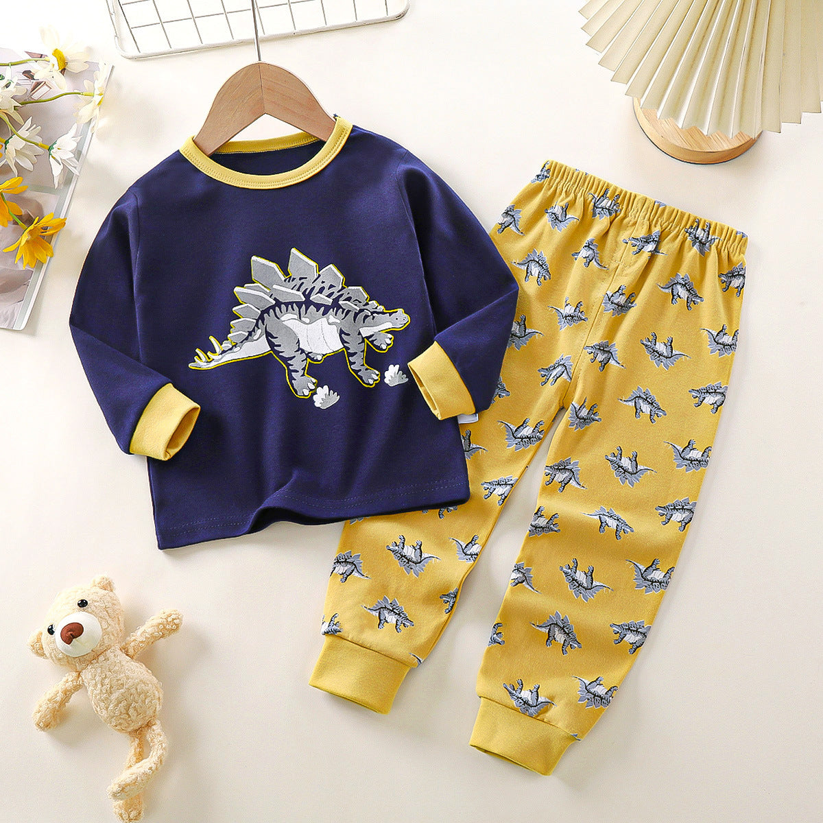 Cotton Autumn New Boys' Pajamas Suit