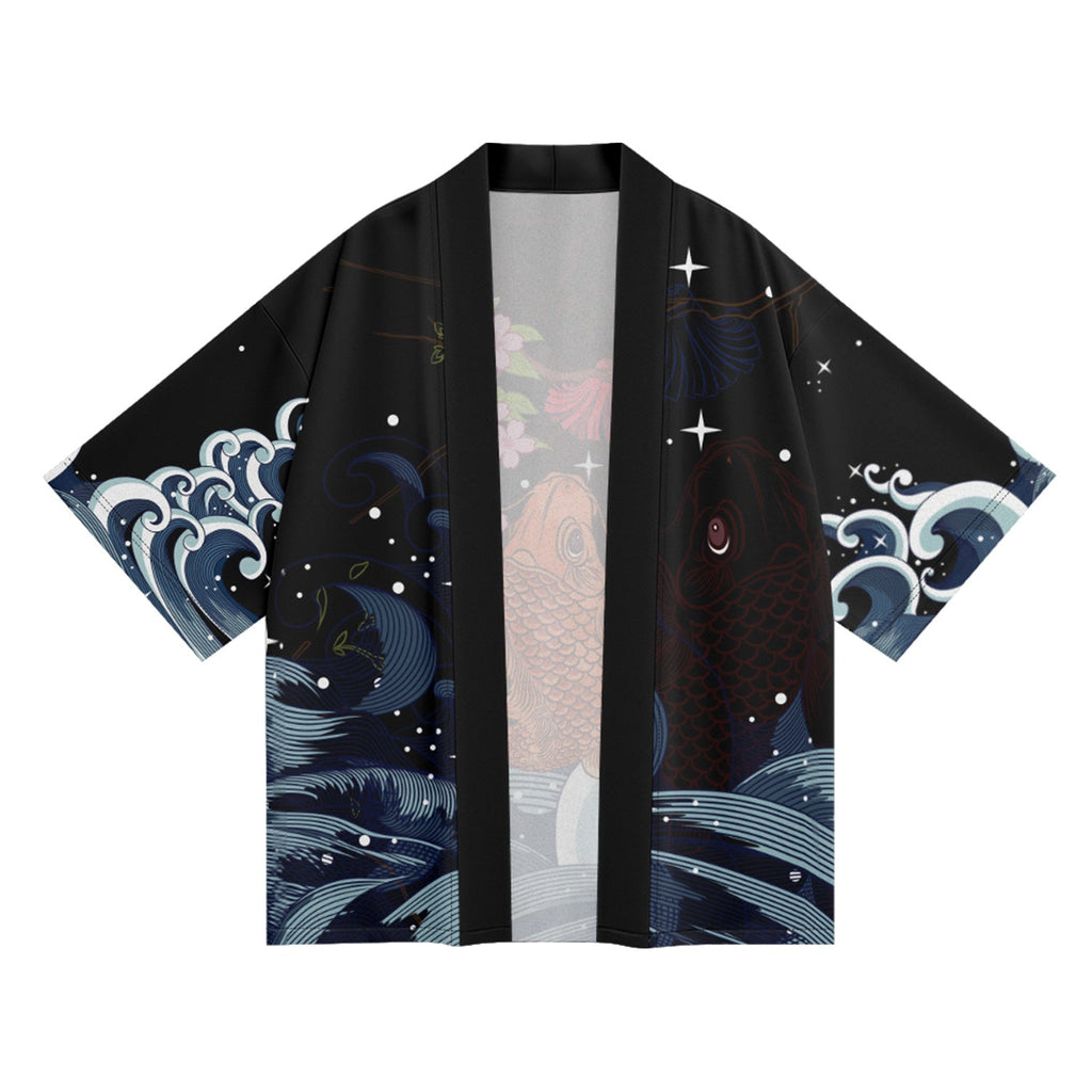 K04 Koi Paradise Kimono