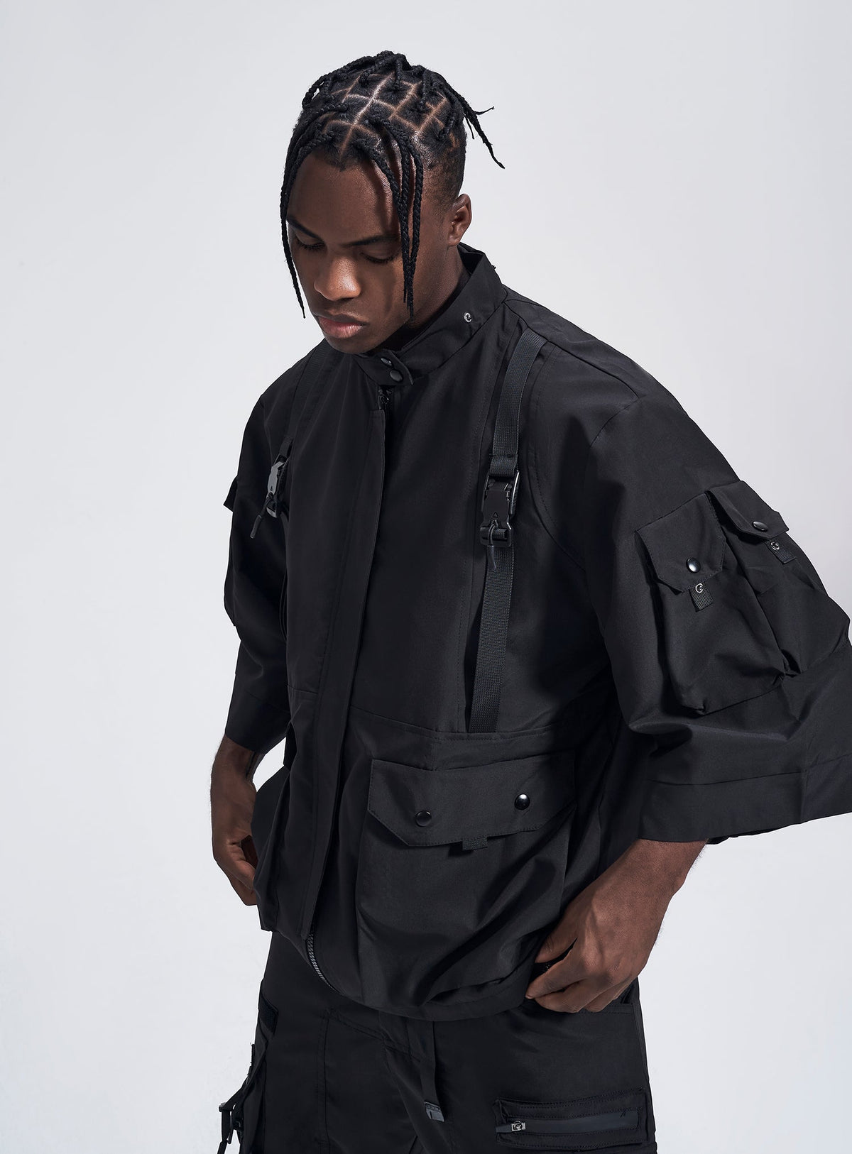 IBJ169 Paratrooper Short Sleeves Jacket