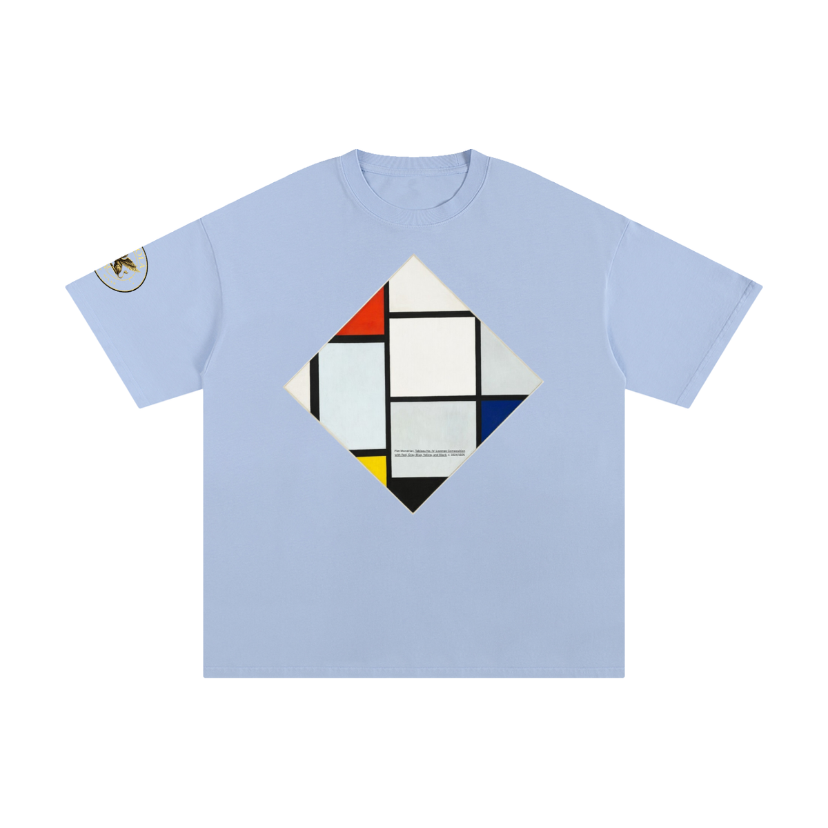 M.Lola “Mondrian” Unisex Pure Cotton T-Shirt