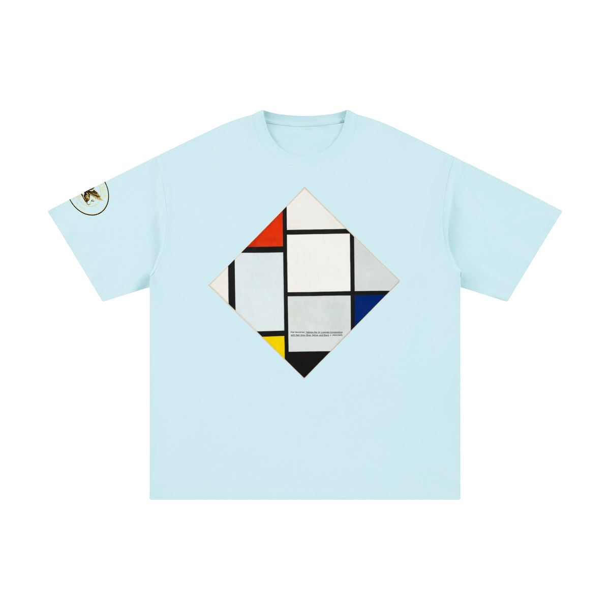 M.Lola “Mondrian” Unisex Pure Cotton T-Shirt