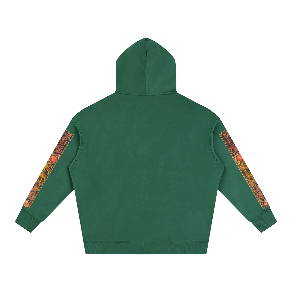 M.Lola “Dragon & Knight” Oversize Fleeced Hoodie