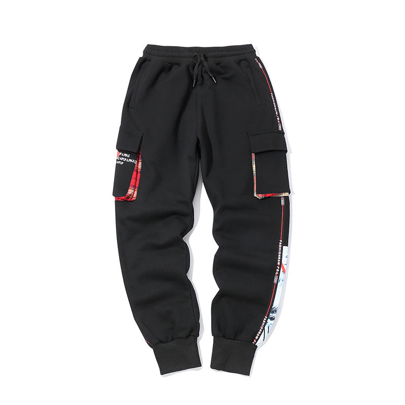 APE2883 Waves Artwork Joggers