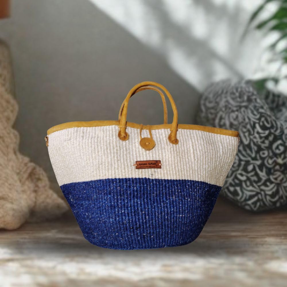 Rain and Peace Nourishment Handmade Sisal Straw Basket