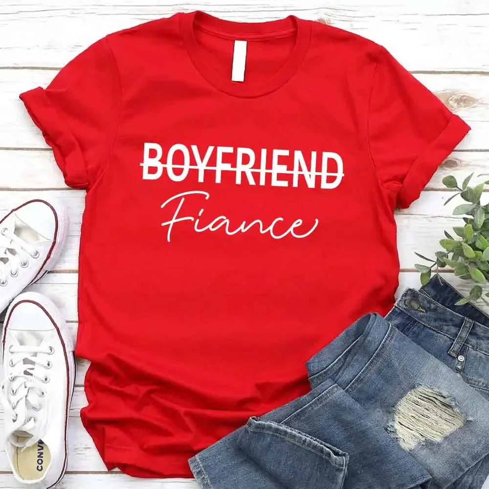 Boyfriend & Girlfriend Couples Tee