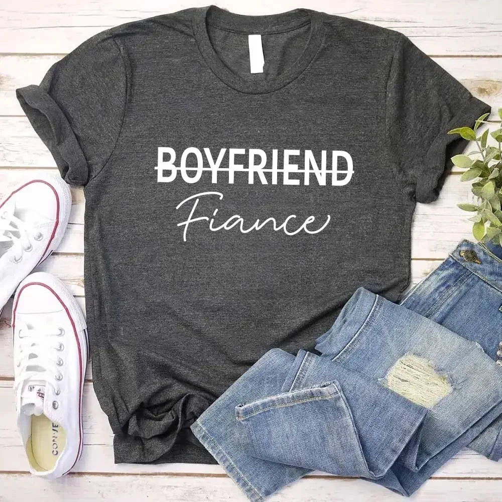 Boyfriend & Girlfriend Couples Tee