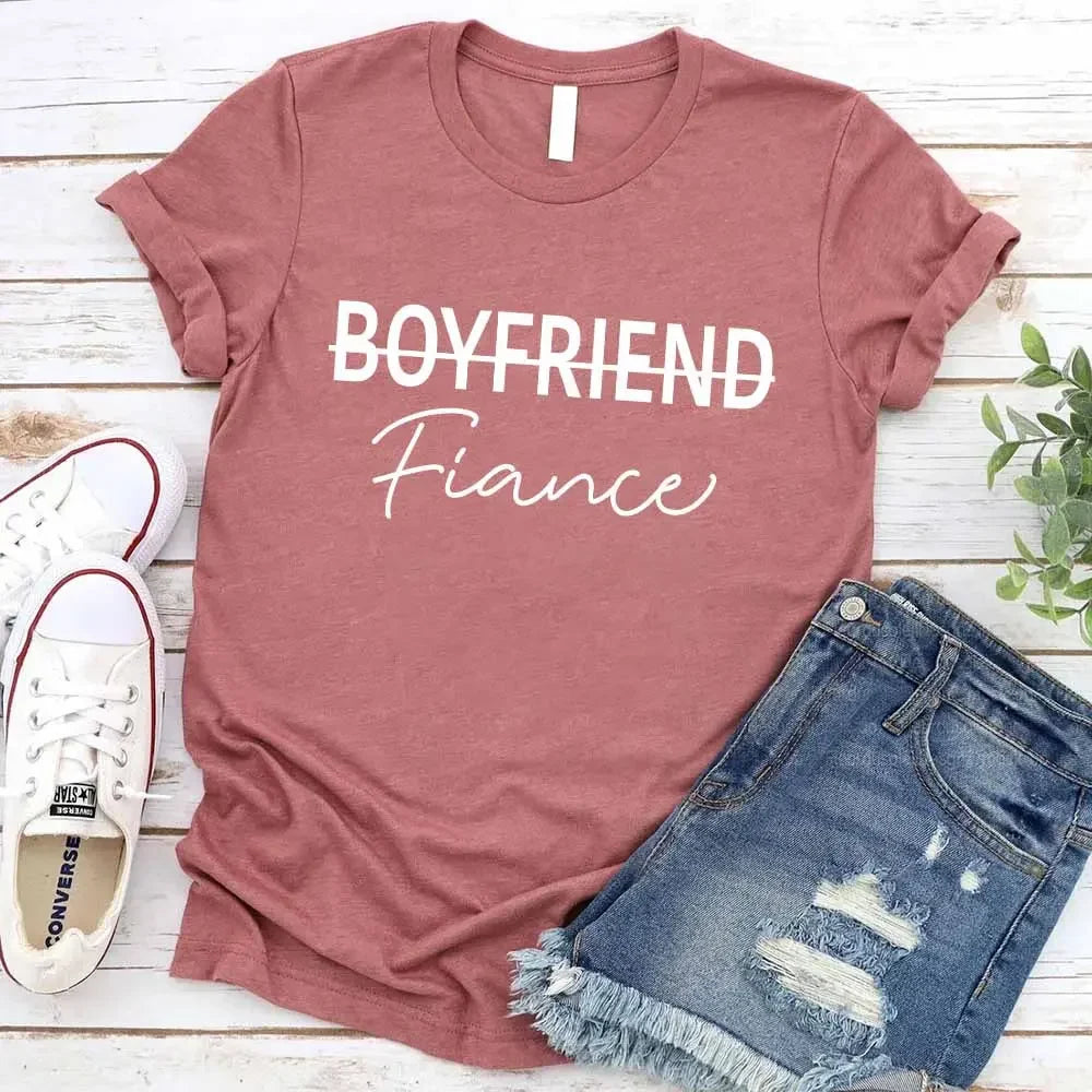 Boyfriend & Girlfriend Couples Tee