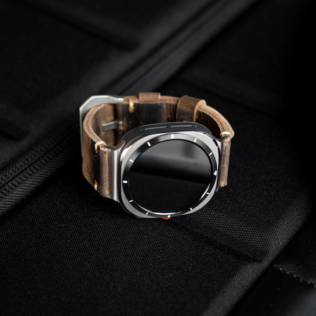 Leather Strap R01 for Samsung Galaxy Watch Ultra
