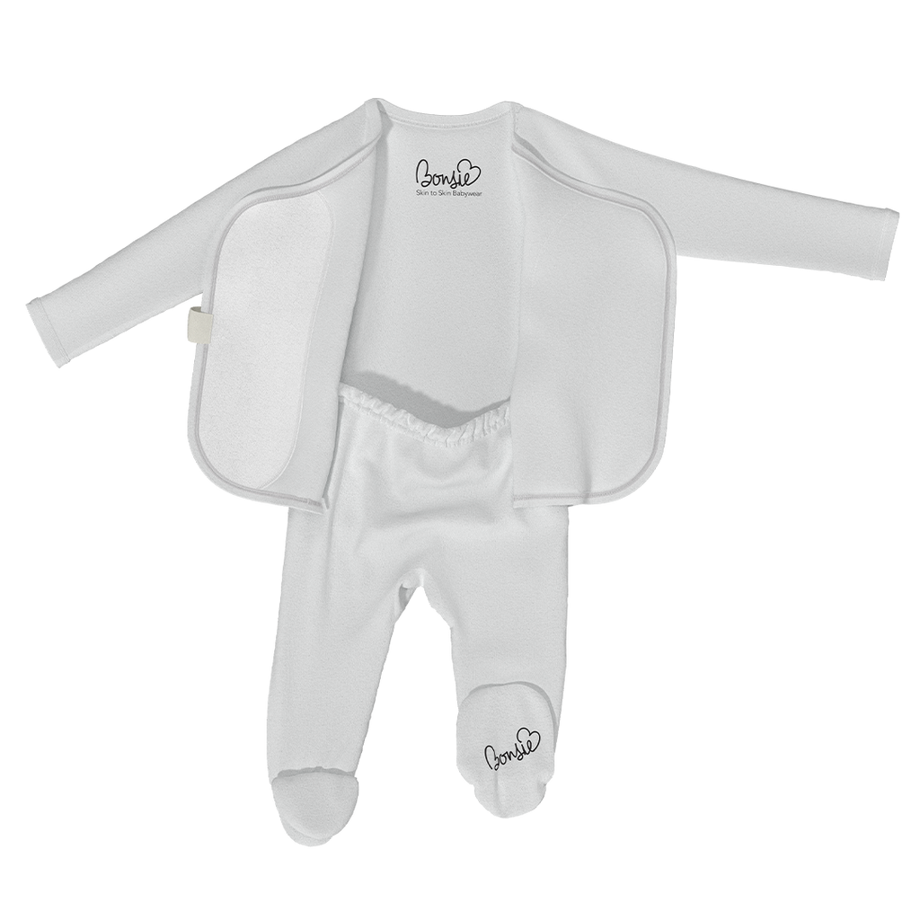 Footie - White
